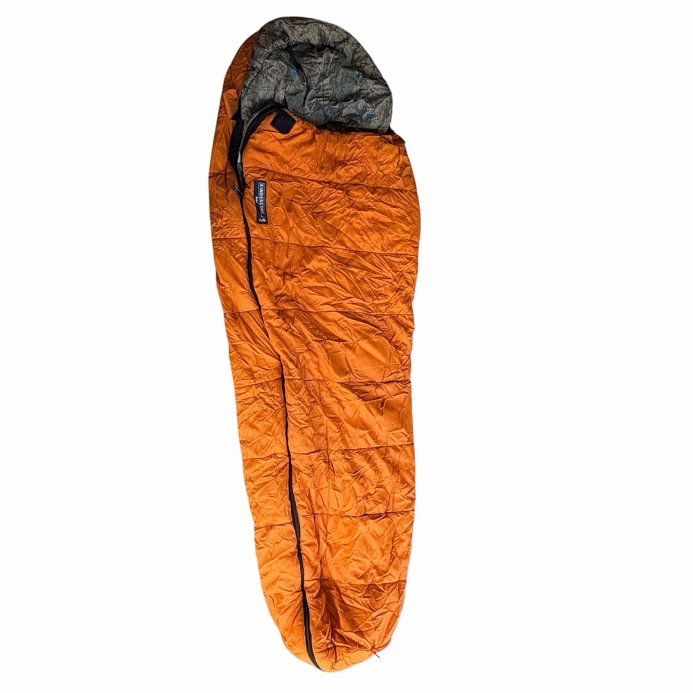 REI Co-op Kindercone 30F Sleeping Bag Kids Orange Mummy Synthetic Camping Bag